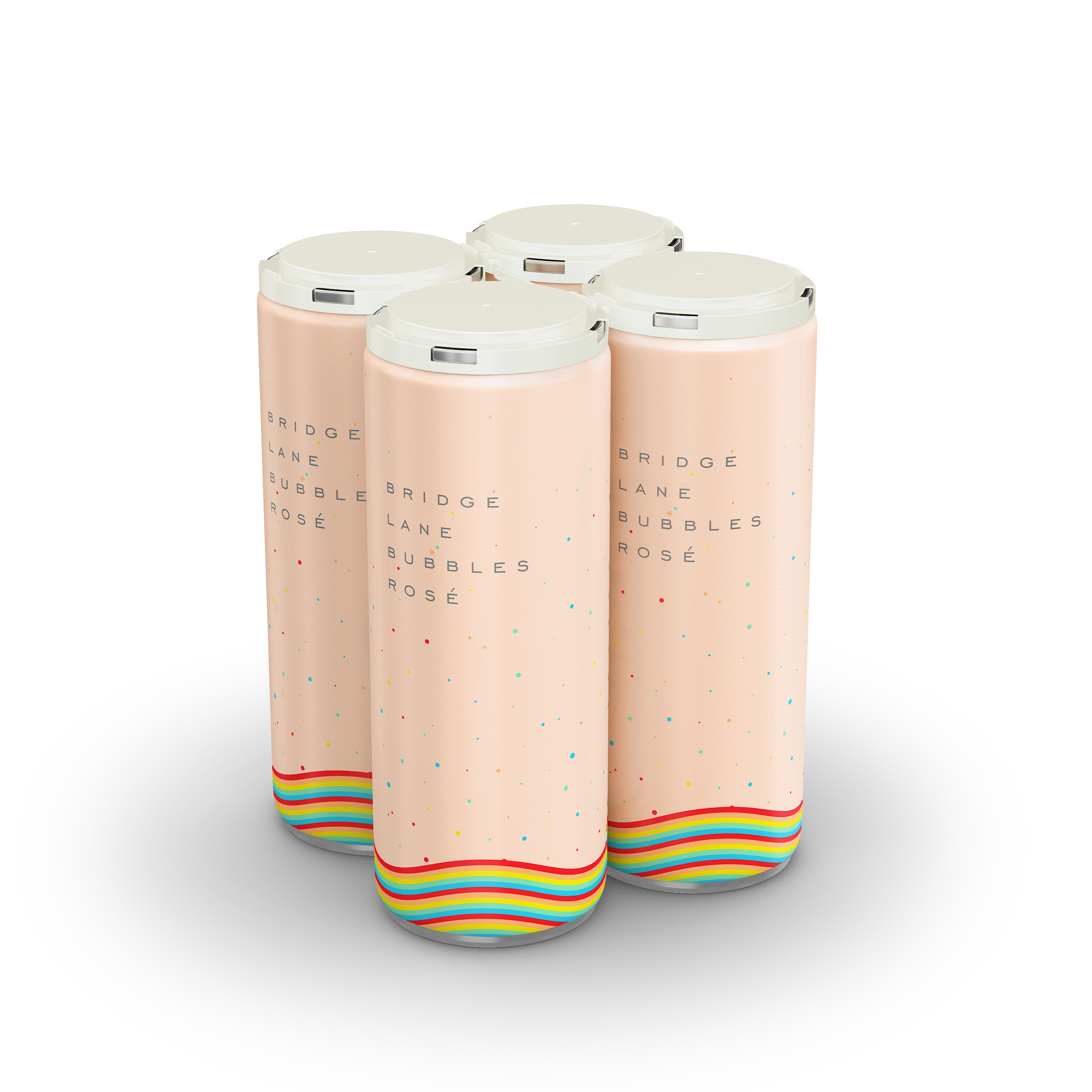 BRIDGE LANE BUBBLES ROSÉ 4-PACK (*SLIM* CANS)