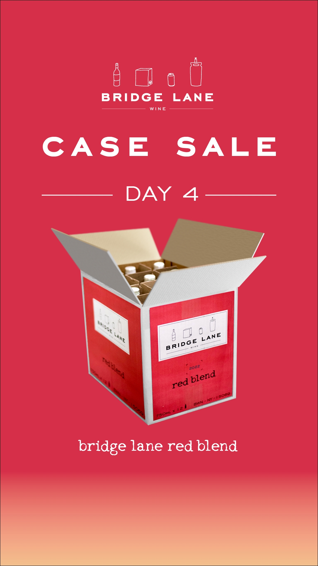 *CASE SALE* 2022 Bridge Lane Red Blend