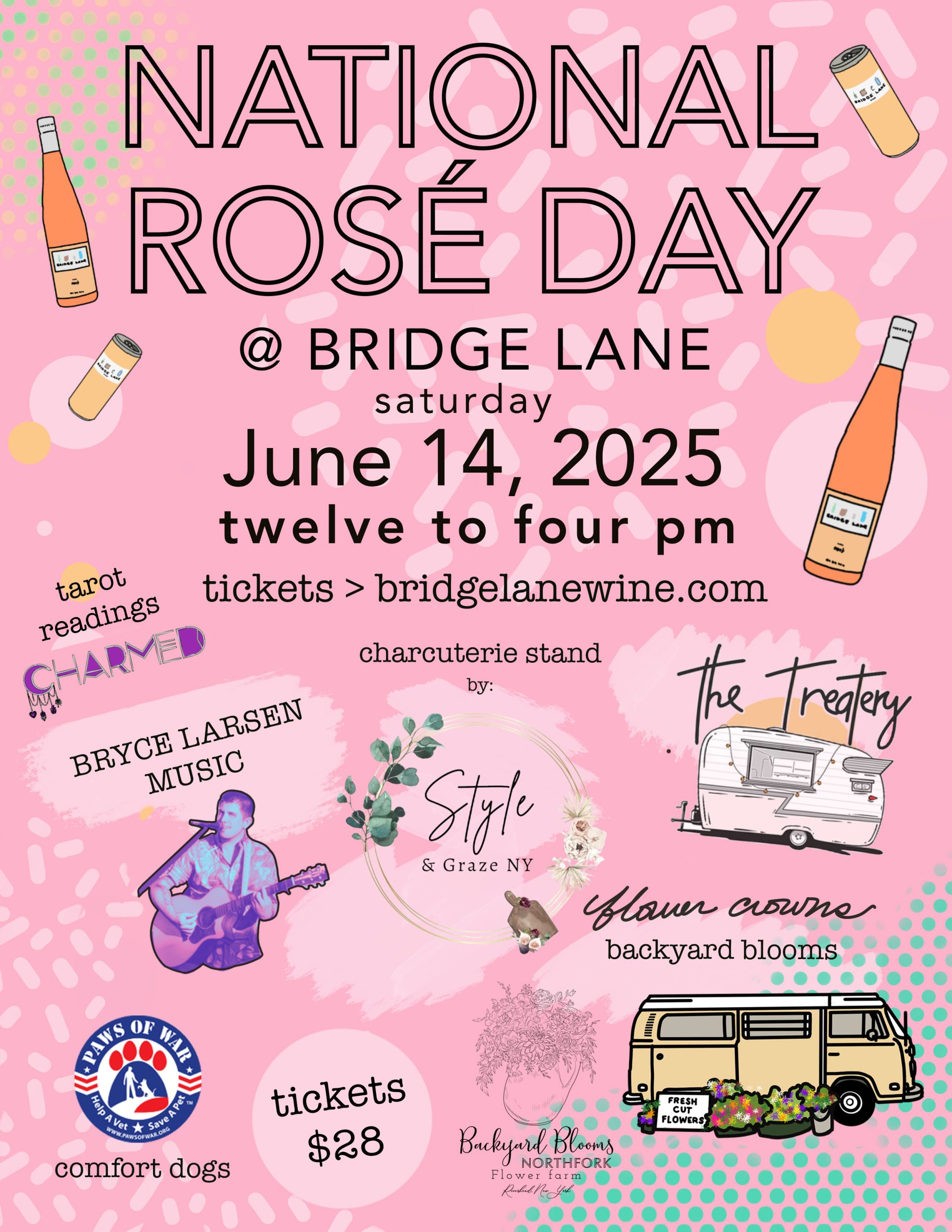 2025 National Rosé Day @ Bridge Lane Admission E-Ticket