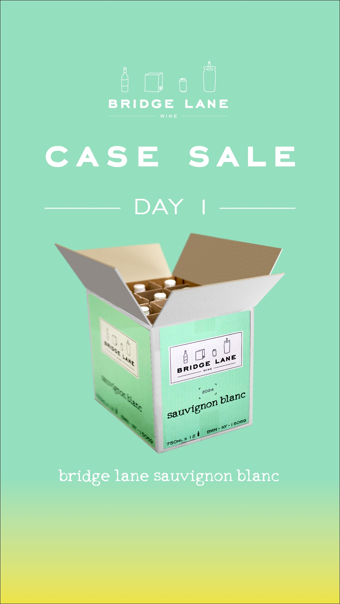 *CASE SALE* 2024 Bridge Lane Sauvignon Blanc