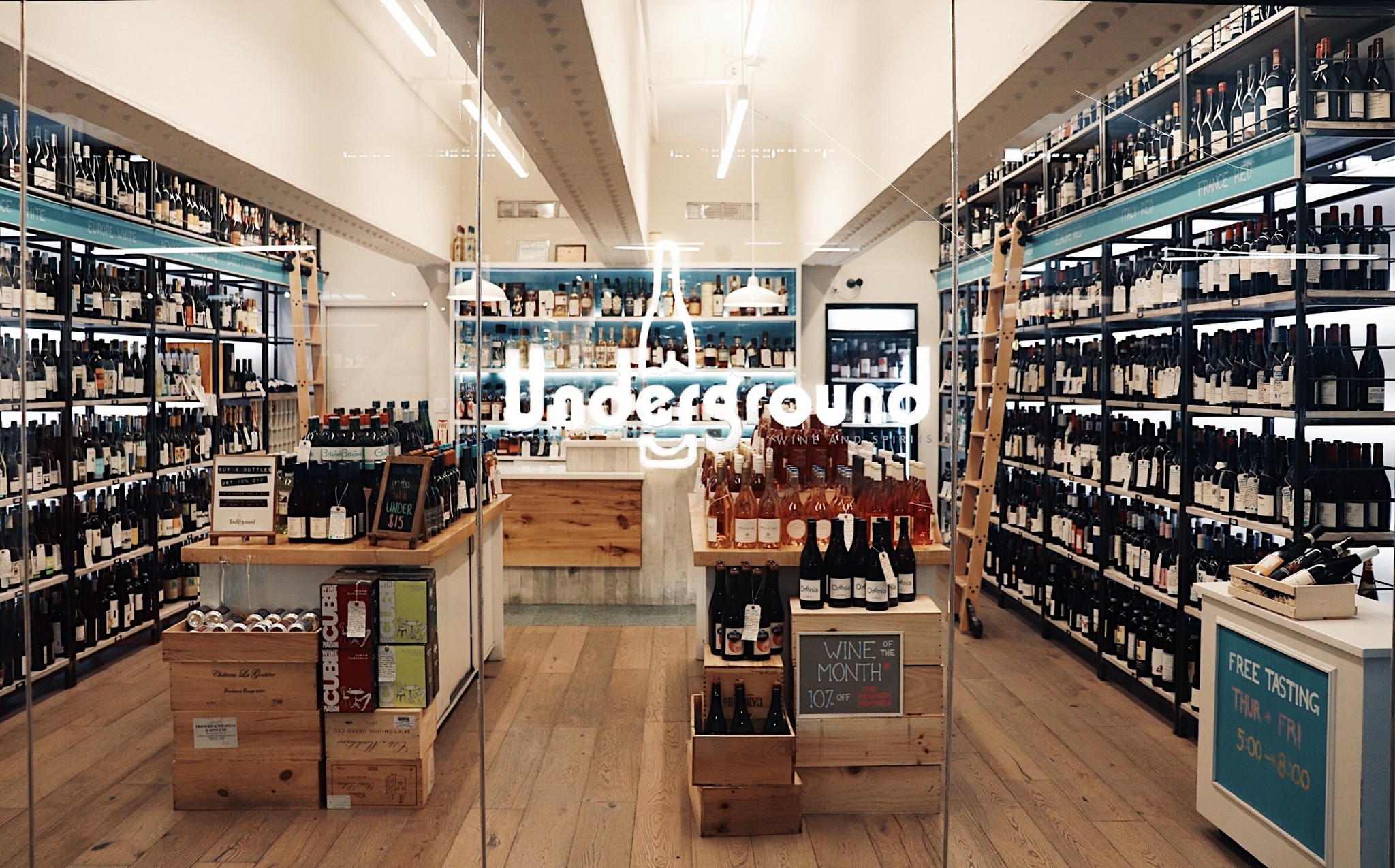 In-Store Tasting at Underground Wine & Spirits