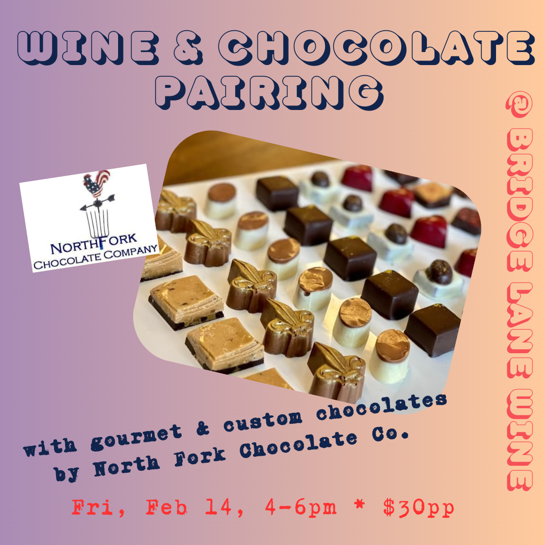 V-Day Wine + Chocolate Pairing