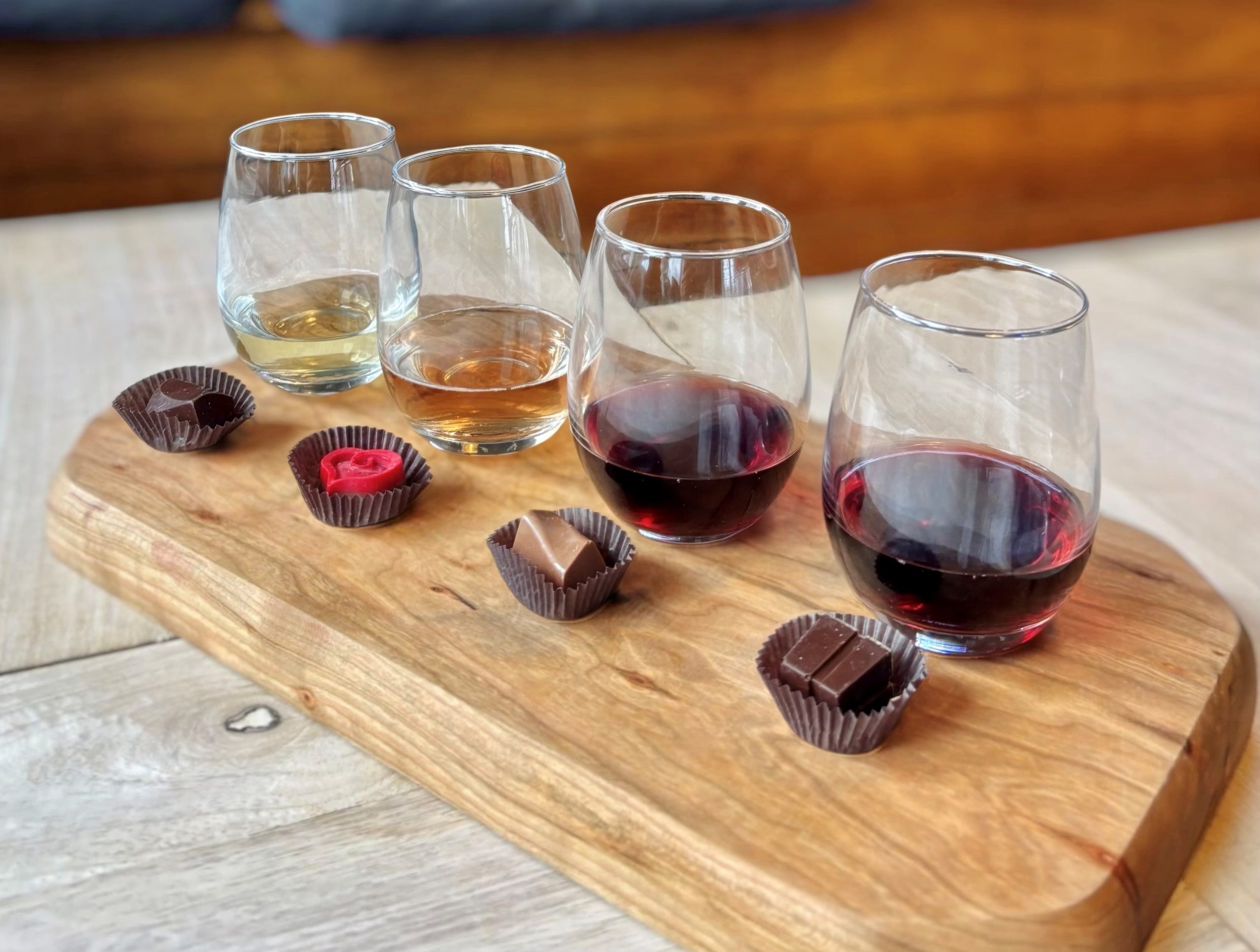 Chocolate and Wine Pairing (Valentines Weekend Special) 