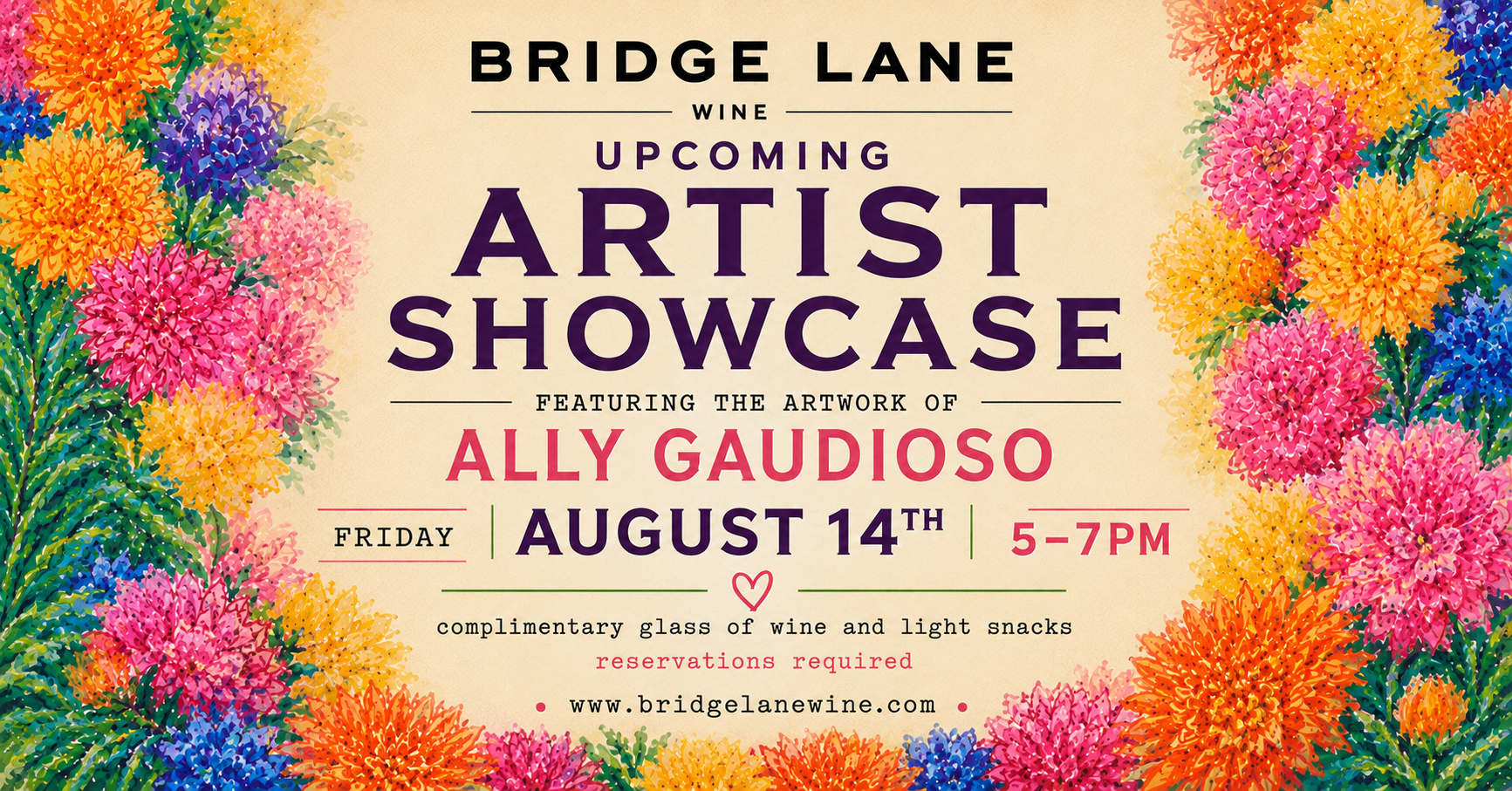Artist Showcase featuring Ally Gaudioso